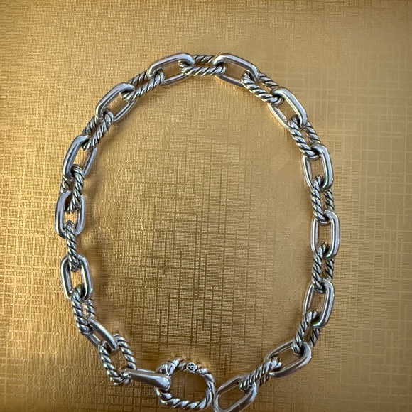 David Yurman Silver Link Bracelet - Picture 2 of 6